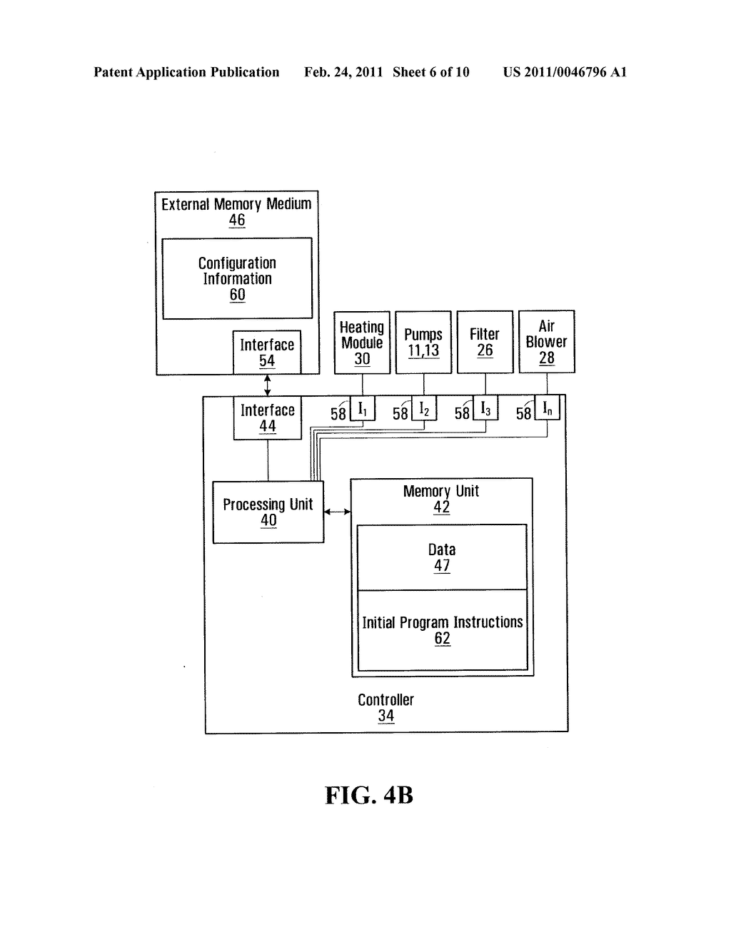 METHOD, DEVICE AND SYSTEM FOR USE IN CONFIGURING A BATHING UNIT CONTROLLER - diagram, schematic, and image 07