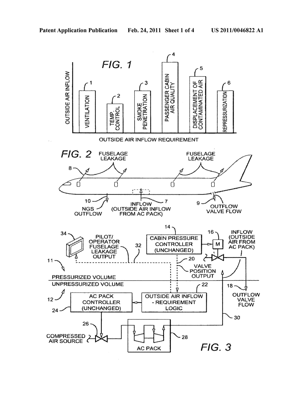 Method for Reducing Outside Air Inflow Required for Aircraft Cabin Air Quality - diagram, schematic, and image 02