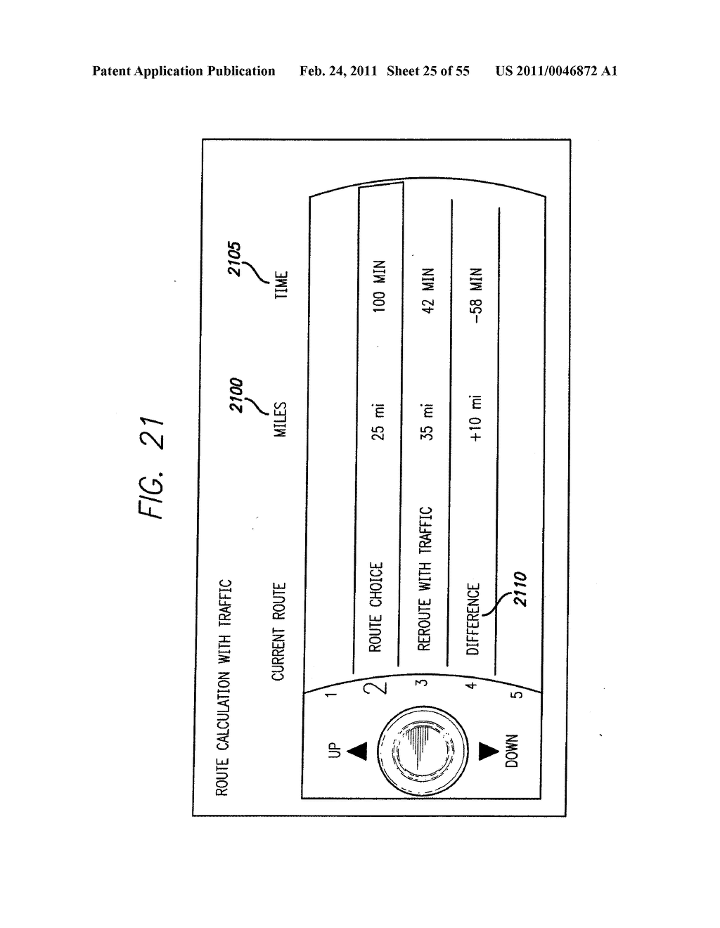 Route Calculation Method for a Vehicle Navigation System - diagram, schematic, and image 26