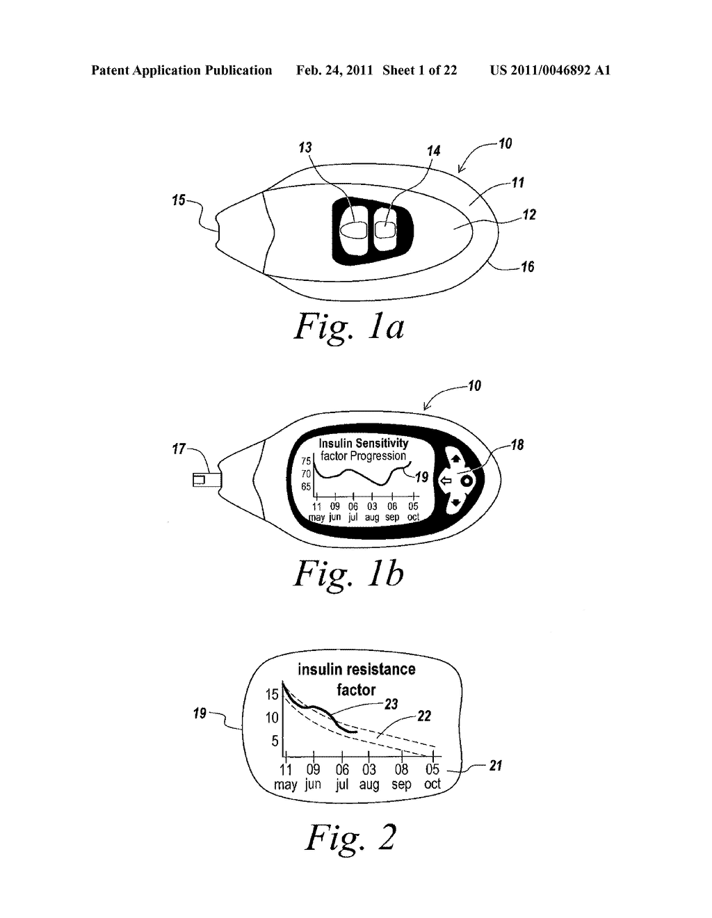 Method and Device for Utilizing Analyte Levels to Assist in the Treatment of Diabetes - diagram, schematic, and image 02