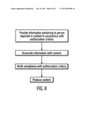 Record-keeping system for transmission and production of content diagram and image