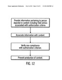 Record-keeping system for transmission and production of content diagram and image