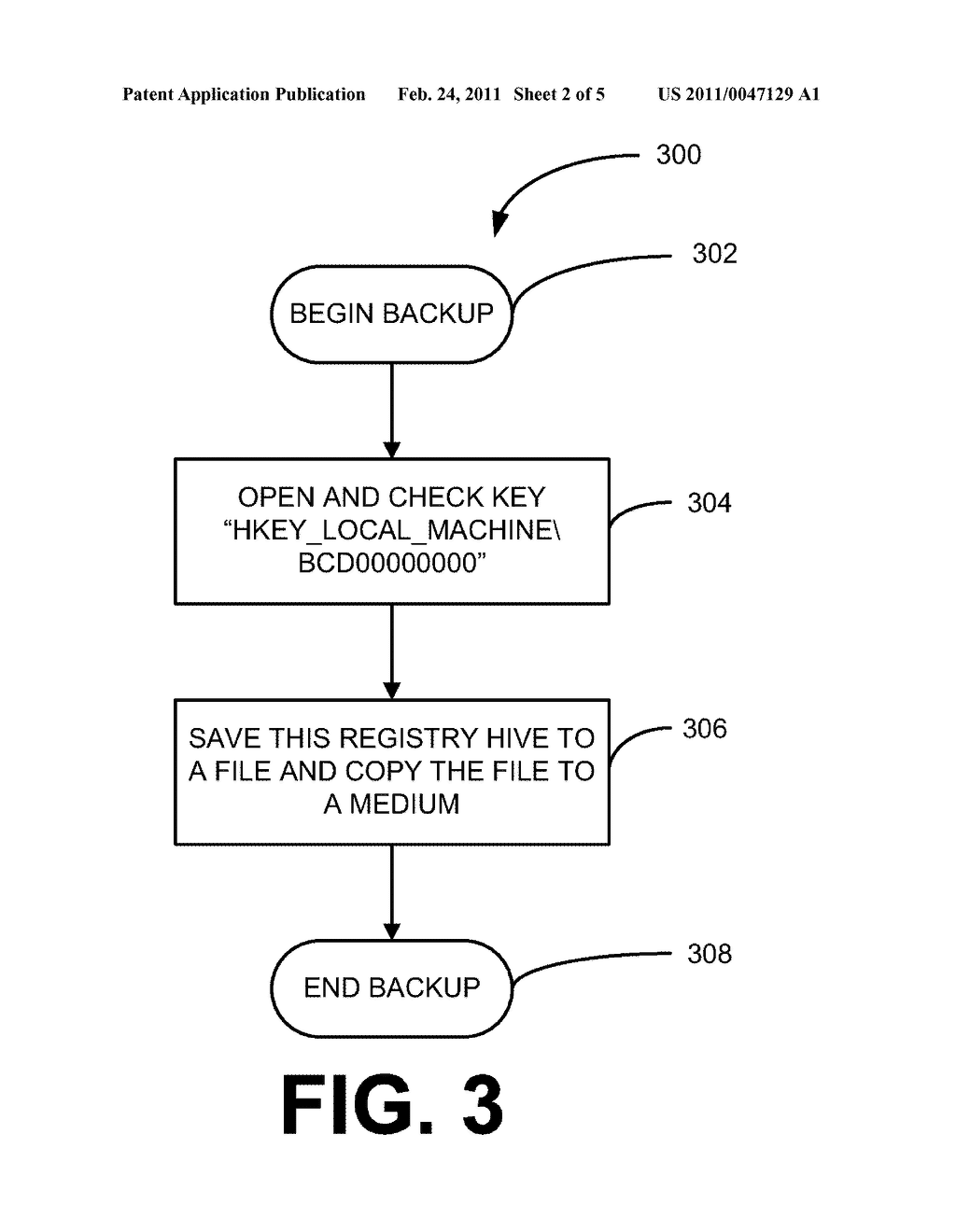 BACKUP AND RECOVERY OF SYSTEMS INCLUDING BOOT CONFIGURATION DATA IN AN EXTENSION FIRMWARE INTERFACE PARTITION - diagram, schematic, and image 03