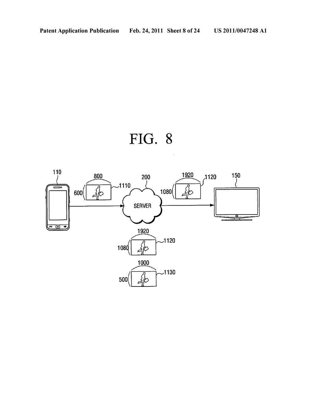 SHARED DATA TRANSMITTING METHOD, SERVER, AND SYSTEM - diagram, schematic, and image 09