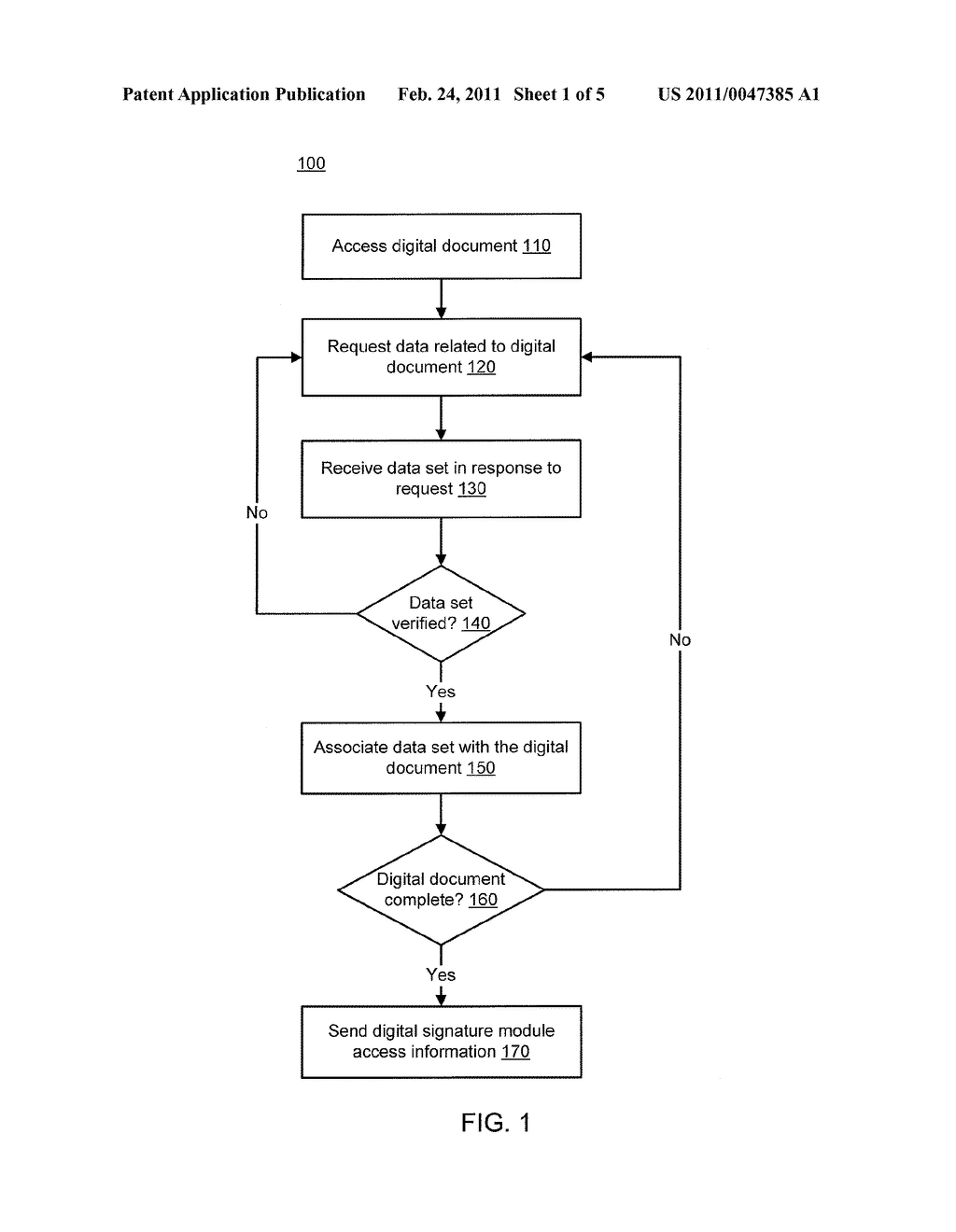 Methods and Systems for Digitally Signing a Document - diagram, schematic, and image 02