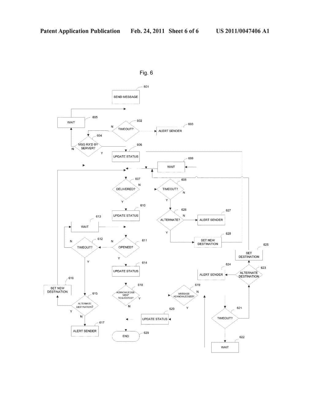 SYSTEMS AND METHODS FOR SENDING, RECEIVING AND MANAGING ELECTRONIC MESSAGES - diagram, schematic, and image 07