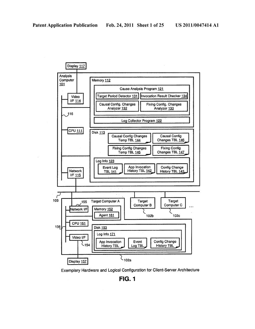 METHOD AND APPARATUS FOR CAUSE ANALYSIS INVOLVING CONFIGURATION CHANGES - diagram, schematic, and image 02