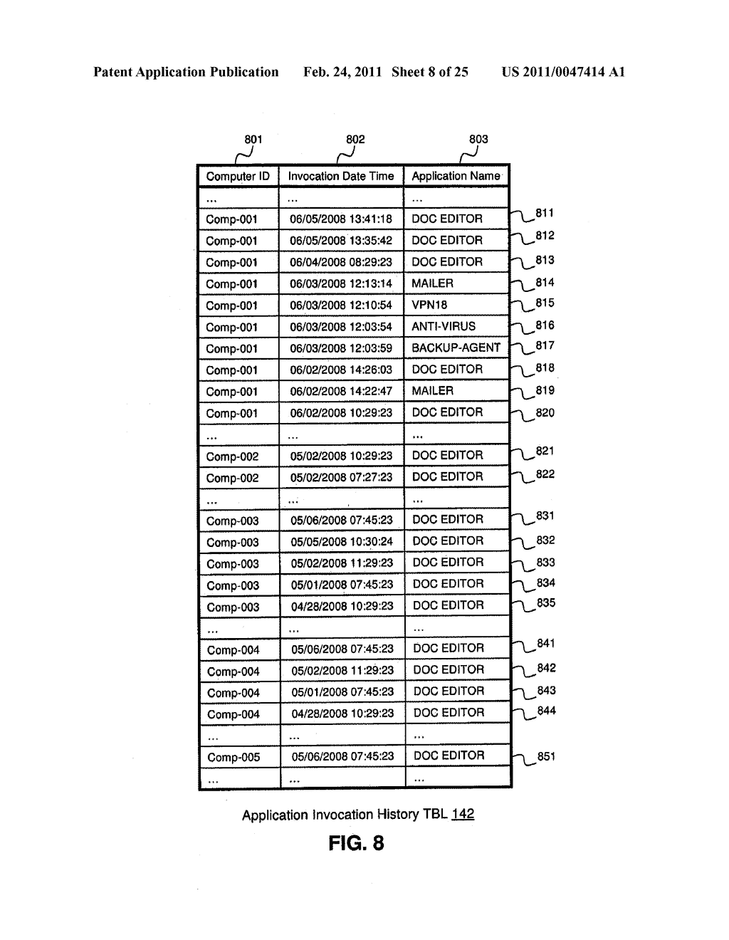 METHOD AND APPARATUS FOR CAUSE ANALYSIS INVOLVING CONFIGURATION CHANGES - diagram, schematic, and image 09