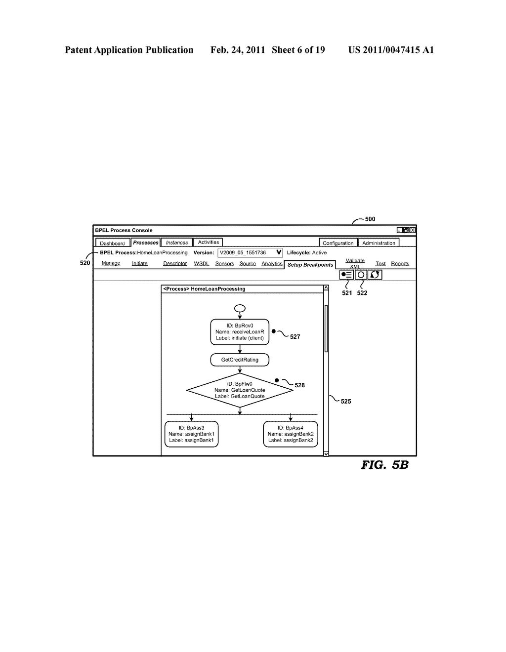 DEBUGGING OF BUSINESS FLOWS DEPLOYED IN PRODUCTION SERVERS - diagram, schematic, and image 07