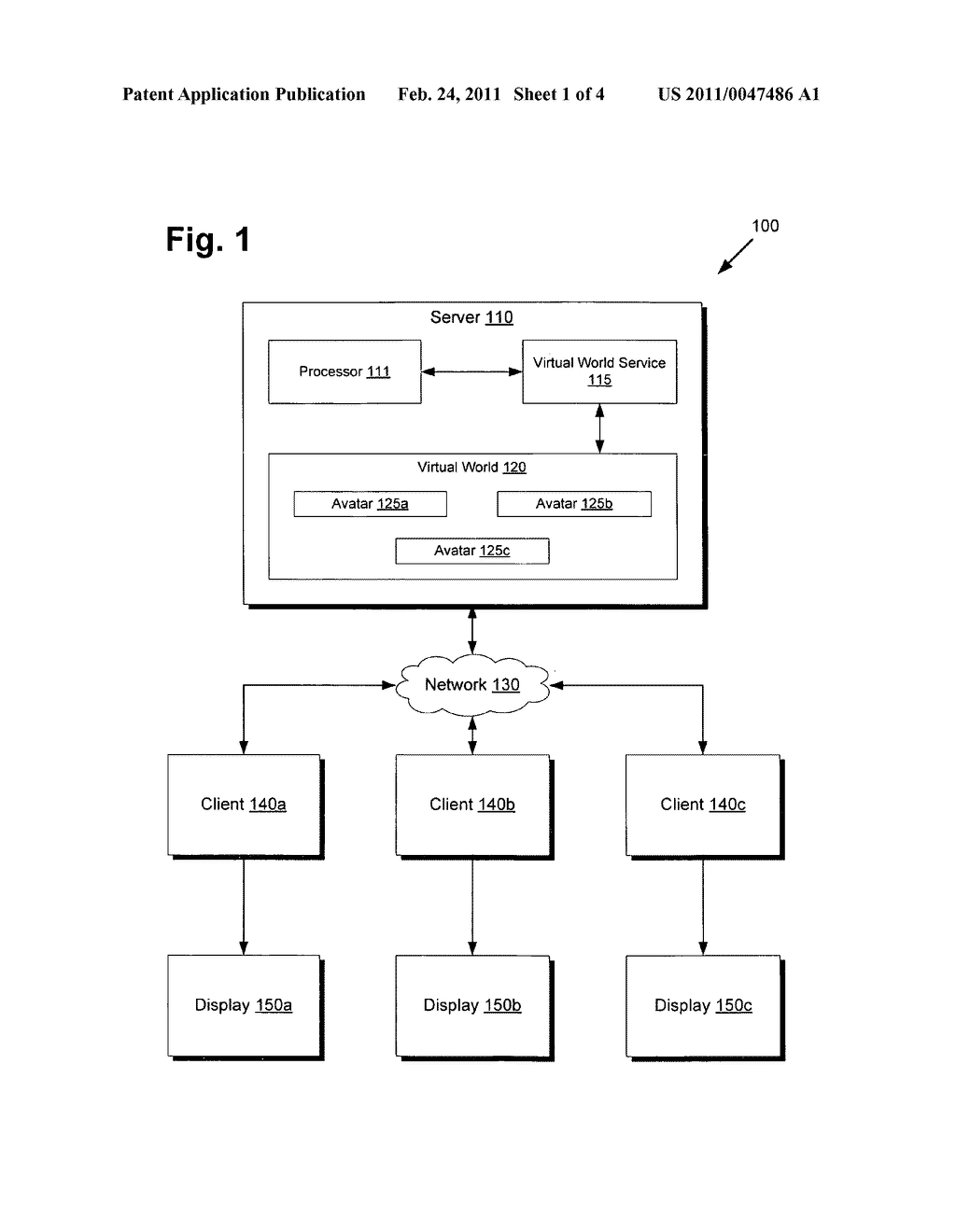 System and method for enhancing socialization in virtual worlds - diagram, schematic, and image 02