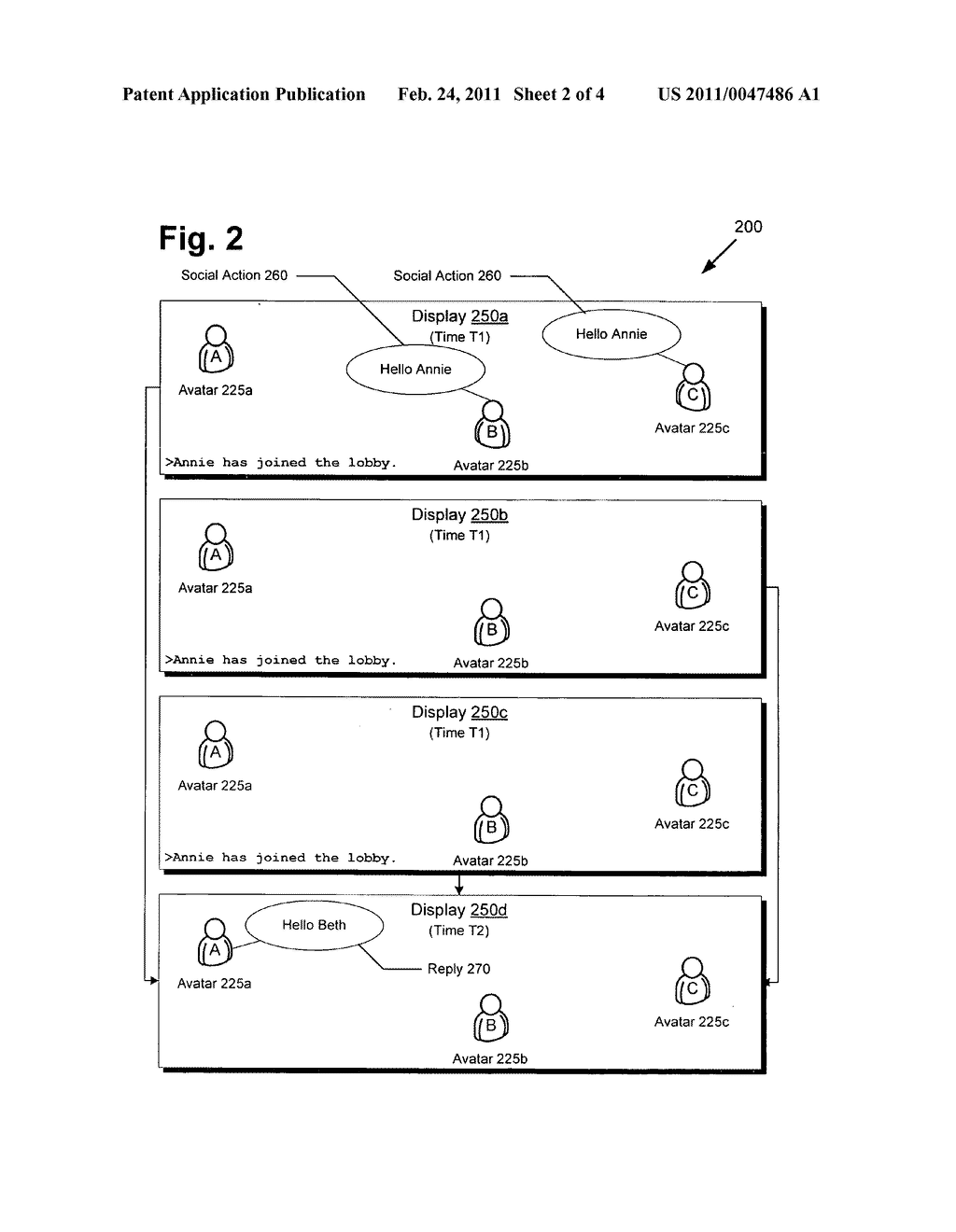 System and method for enhancing socialization in virtual worlds - diagram, schematic, and image 03