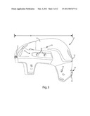 ADJUSTABLE HELMET AND RELATED METHOD OF USE diagram and image