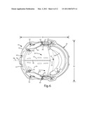 ADJUSTABLE HELMET AND RELATED METHOD OF USE diagram and image