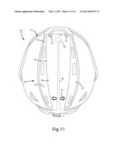 ADJUSTABLE HELMET AND RELATED METHOD OF USE diagram and image