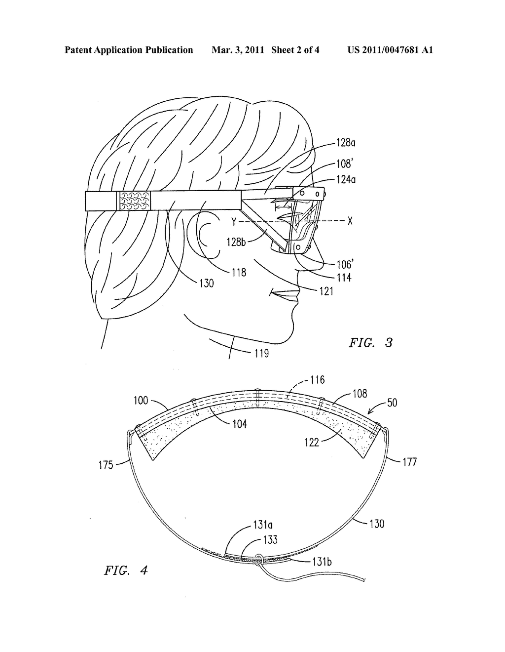 PROTECTIVE EYEWEAR DEVICE WITH LATERAL EYE ACCESS - diagram, schematic, and image 03