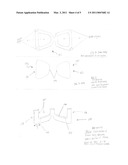 Protective Eyewear Device With Lateral Eye Access and Quick Release Mechanism for Interchanging Lenses diagram and image