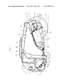 CLEANER APPARATUS FOR A SUBMERGED SURFACE WITH A PROTUBERANCE WHICH ACCELERATES THE INLET FLOW diagram and image