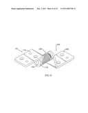 Hinge and an electronic device with the same diagram and image