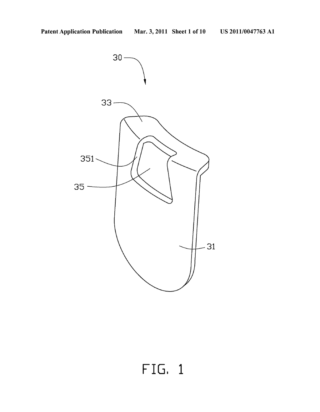 FASTENER AND DEVICE HOUSING USING THE SAME - diagram, schematic, and image 02