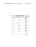 APPARATUS FOR OPENING AND CLOSING OVERHEAD SECTIONAL DOORS diagram and image