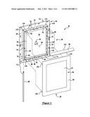 ADJUSTABLE MOUNTING BRACKET ASSEMBLY FOR EXTERIOR SIDING diagram and image