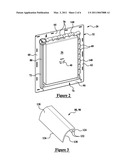 ADJUSTABLE MOUNTING BRACKET ASSEMBLY FOR EXTERIOR SIDING diagram and image