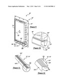 ADJUSTABLE MOUNTING BRACKET ASSEMBLY FOR EXTERIOR SIDING diagram and image