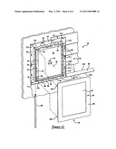 ADJUSTABLE MOUNTING BRACKET ASSEMBLY FOR EXTERIOR SIDING diagram and image