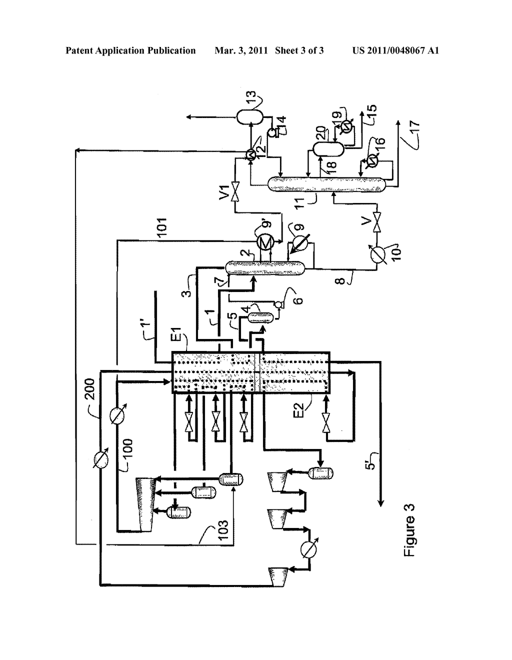 NATURAL GAS LIQUEFACTION METHOD WITH HIGH-PRESSURE FRACTIONATION - diagram, schematic, and image 04