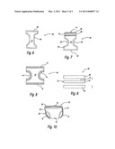 Method of Forming Garments Having Seamless Edge Bands diagram and image