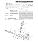 LOOP LOCK HAVING OFFSET CYLINDER AXIS diagram and image