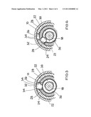 LOOP LOCK HAVING OFFSET CYLINDER AXIS diagram and image