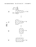 METHOD OF MANUFACTURING OUTWARDLY FLANGED METAL MEMBER diagram and image