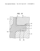 METHOD OF MANUFACTURING OUTWARDLY FLANGED METAL MEMBER diagram and image