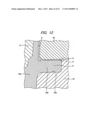 METHOD OF MANUFACTURING OUTWARDLY FLANGED METAL MEMBER diagram and image