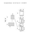 METHOD OF MANUFACTURING OUTWARDLY FLANGED METAL MEMBER diagram and image