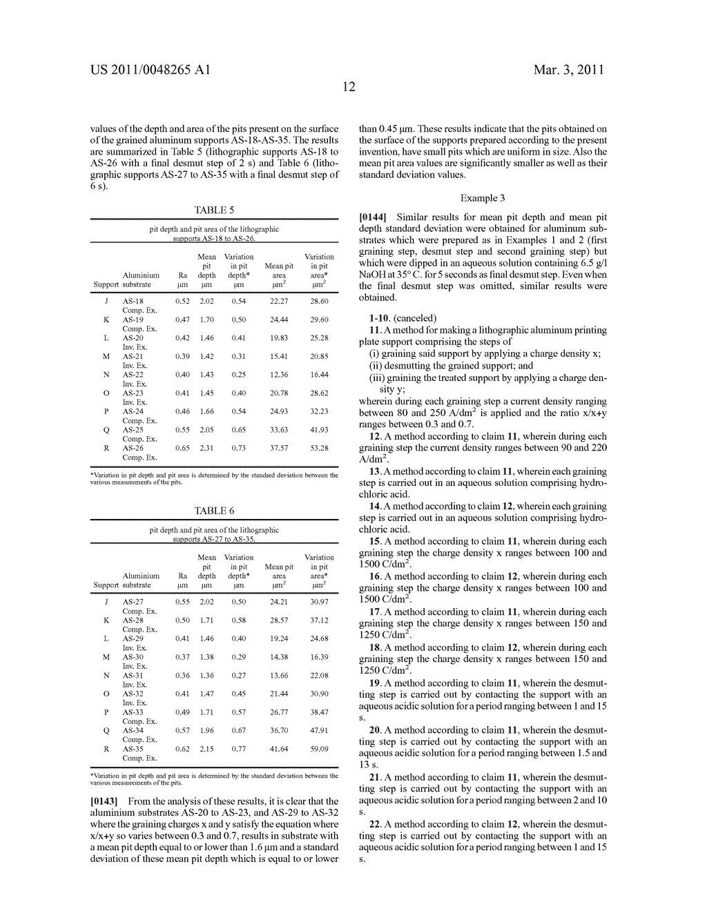  METHOD FOR MAKING A LITHOGRAPHIC PRINTING PLATE SUPPORT - diagram, schematic, and image 15