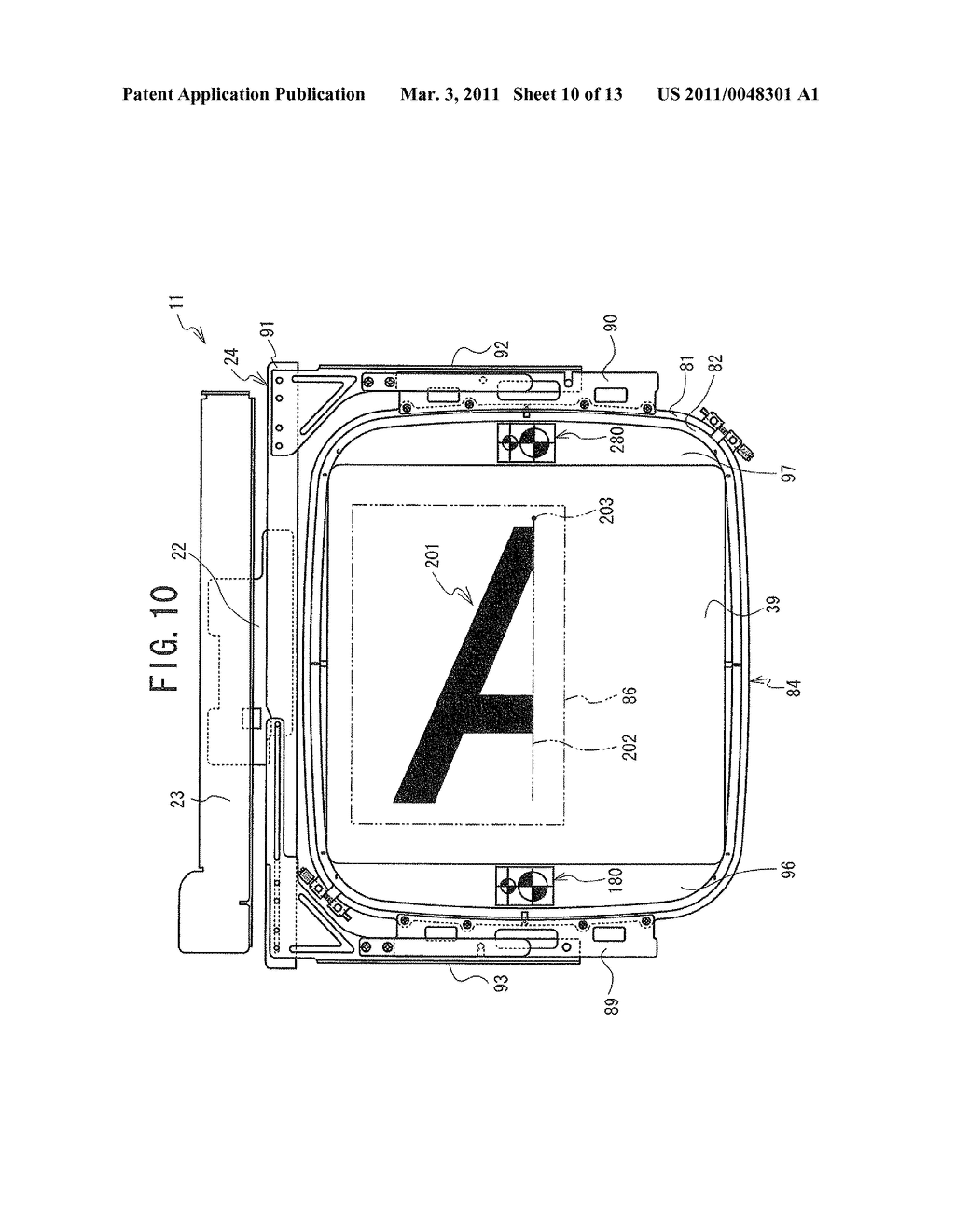 SEWING MACHINE AND COMPUTER-READABLE MEDIUM STORING SEWING MACHINE CONTROL PROGRAM - diagram, schematic, and image 11