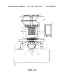 SEWING MACHINE PROVIDED WITH AUXILIARY TABLE diagram and image