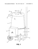 Portable, compact, food seasoning replenishment system diagram and image