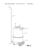 Portable, compact, food seasoning replenishment system diagram and image