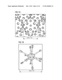 Method for forming an interventional aid with the aid of self-organizing nanorobots consisting of catoms and associated system unit diagram and image