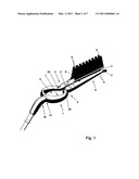 TOOL FOR A STEAM CLEANING DEVICE AND METHOD OF CLEANING diagram and image