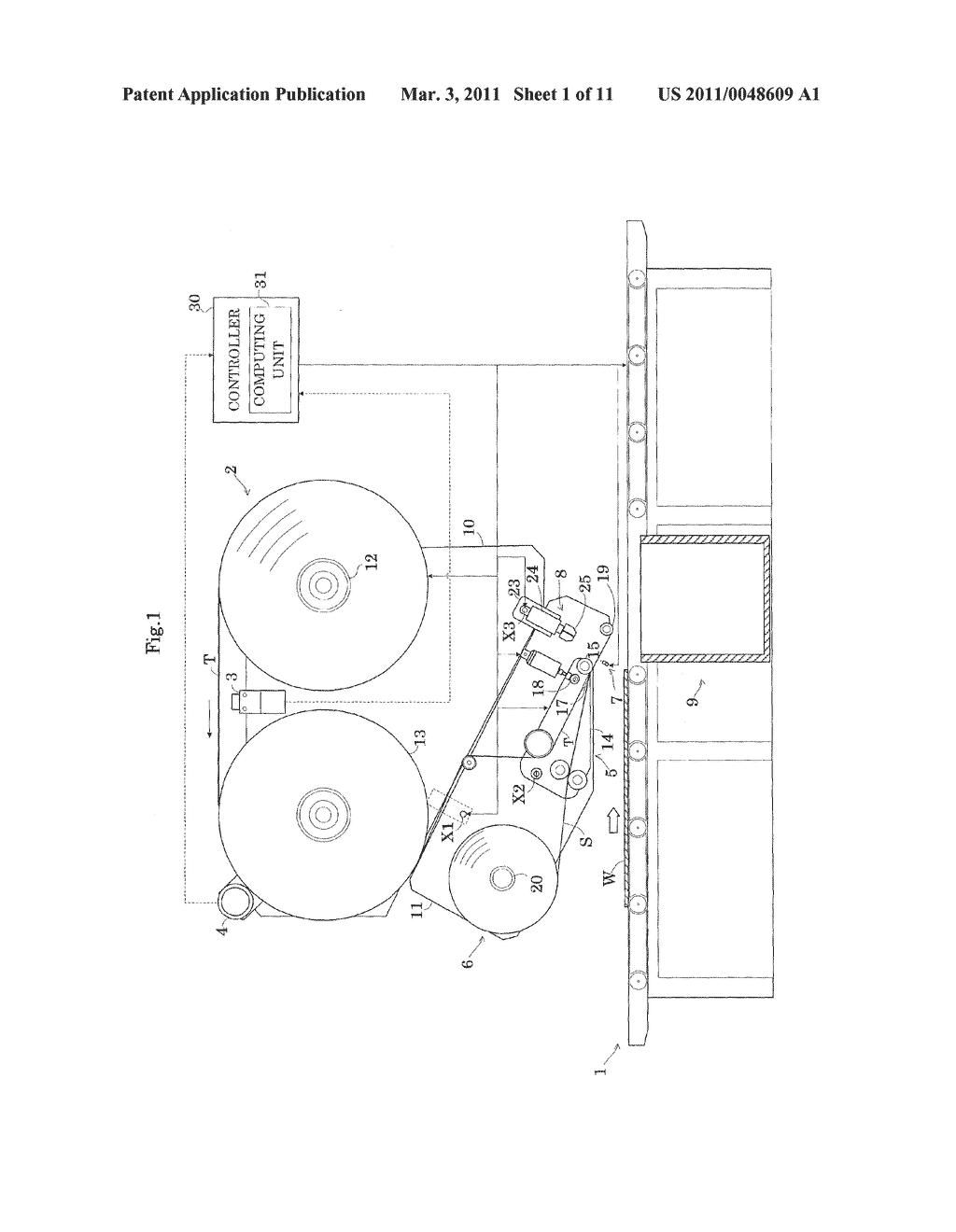 ADHESIVE TAPE JOINING METHOD AND ADHESIVE TAPE JOINING APPARATUS - diagram, schematic, and image 02