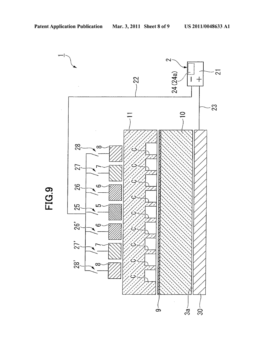 ANODIC BONDING METHOD AND PIEZOELECTRIC VIBRATOR MANUFACTURING METHOD - diagram, schematic, and image 09