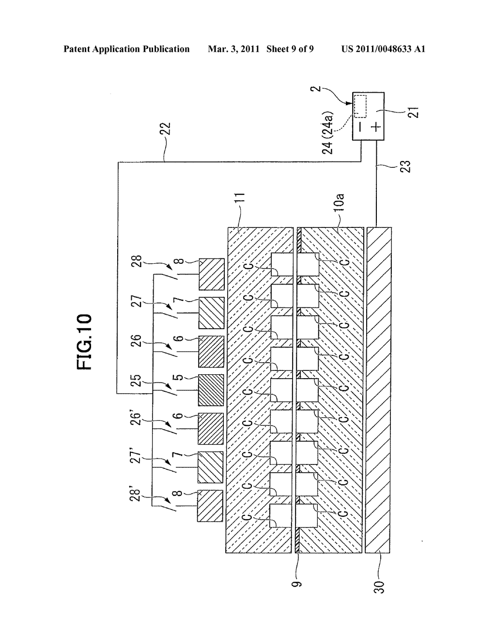 ANODIC BONDING METHOD AND PIEZOELECTRIC VIBRATOR MANUFACTURING METHOD - diagram, schematic, and image 10