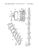 PROCESS AND APPARATUS FOR MAKING AIR-FILLED CELLULAR STRUCTURES FOR USE AS RESILIENT CUSHIONS diagram and image