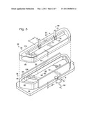 PROCESS AND APPARATUS FOR MAKING AIR-FILLED CELLULAR STRUCTURES FOR USE AS RESILIENT CUSHIONS diagram and image