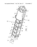 NOISE ATTENUATION DEVICE FOR REDUCING NOISE ATTENUATION IN A JET ENGINE TEST CELL diagram and image