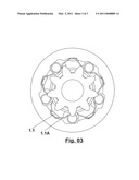 CAGE WITH INTEGRATED SPRINGS APPLIED TO A TORQUE TRANSMISSION SYSTEM AND FREE WHEEL WITH ROLLERS diagram and image